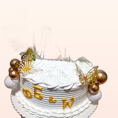 Torta de boda o aniversario hecha por JHOMI