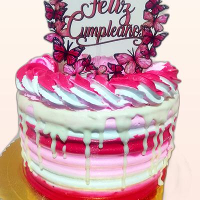Torta de cumpleaños hecha por JHOMI