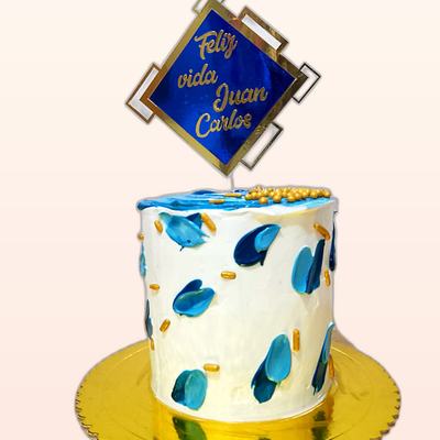 Torta de cumpleaños hecha por JHOMI
