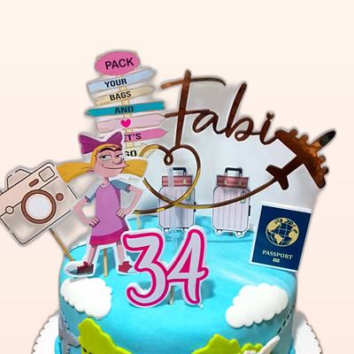 Torta de cumpleaños hecha por JHOMI