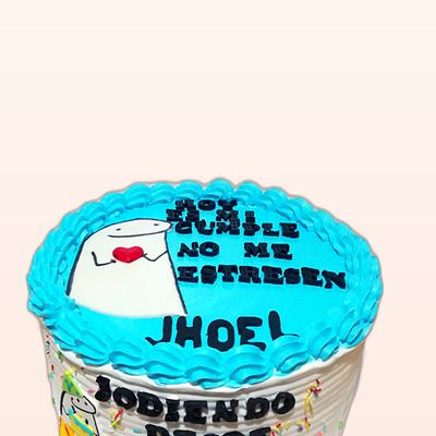 Torta de cumpleaños hecha por JHOMI