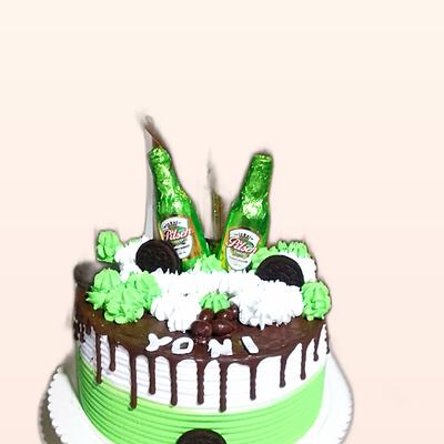 Torta de cumpleaños hecha por JHOMI