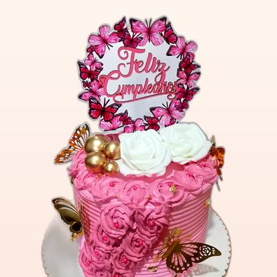 Torta de cumpleaños hecha por JHOMI