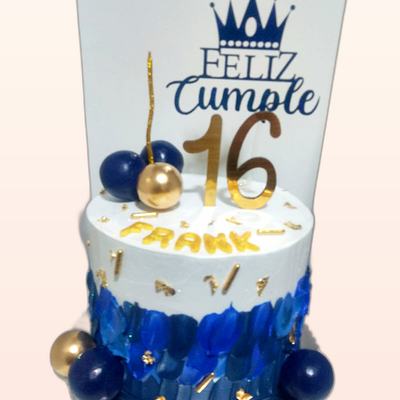 Torta de cumpleaños hecha por JHOMI