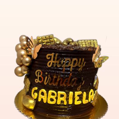 Torta de cumpleaños hecha por JHOMI