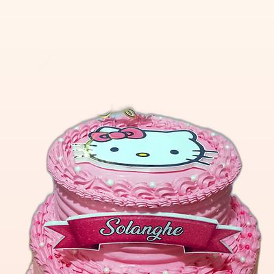 Torta temática de personajes hecha por JHOMI