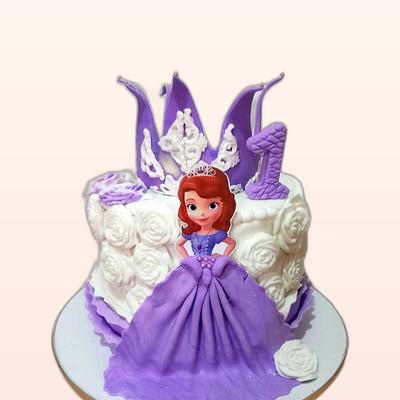 Torta temática de personajes hecha por JHOMI