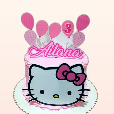 Torta temática de personajes hecha por JHOMI