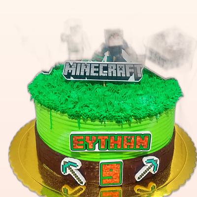 Torta temática de personajes hecha por JHOMI