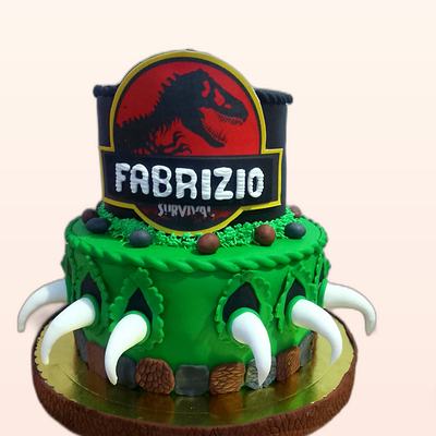 Torta temática de personajes hecha por JHOMI