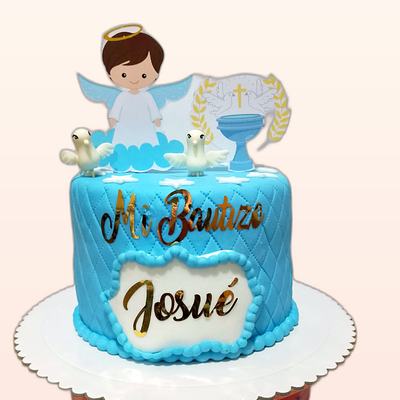 Torta de bautizo o primera comunión hecha por JHOMI