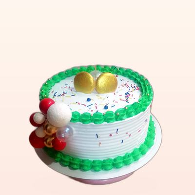 Torta navideña hecha por JHOMI