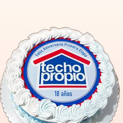 Torta para empresa o institución hecha por JHOMI